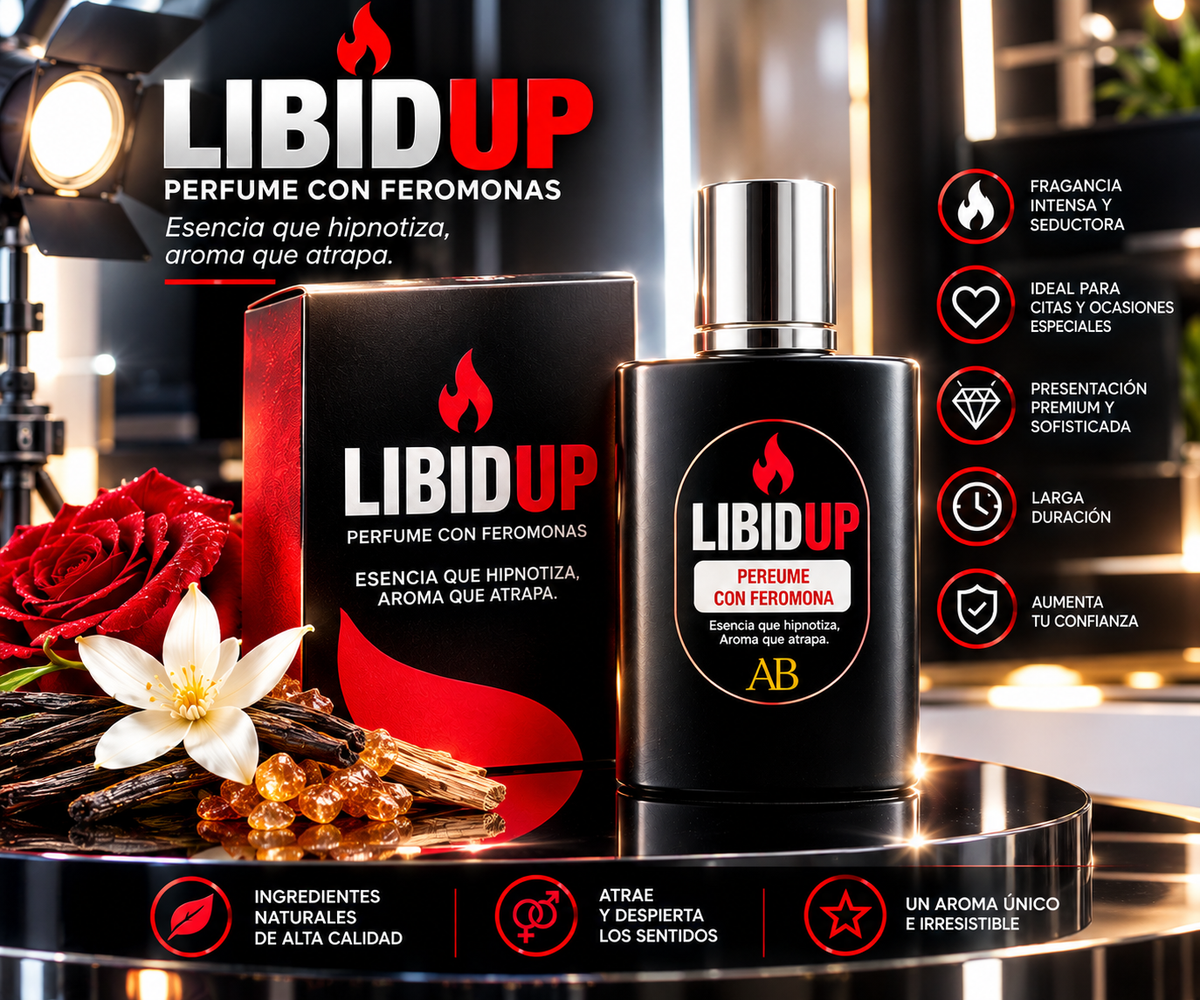 🔥 LIBIDUP – Perfume con Feromonas